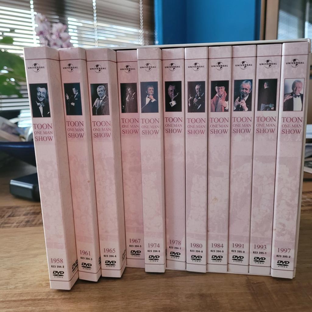 DVD BOX Toon Hermans, Cd's en Dvd's, Dvd's | Cabaret en Sketches, Alle leeftijden, Ophalen, Zo goed als nieuw, Stand-up of Theatershow