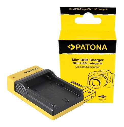 Slim USB charger with USB-C Input Sony NP-F750 NP-F970, Verzenden, Nieuw