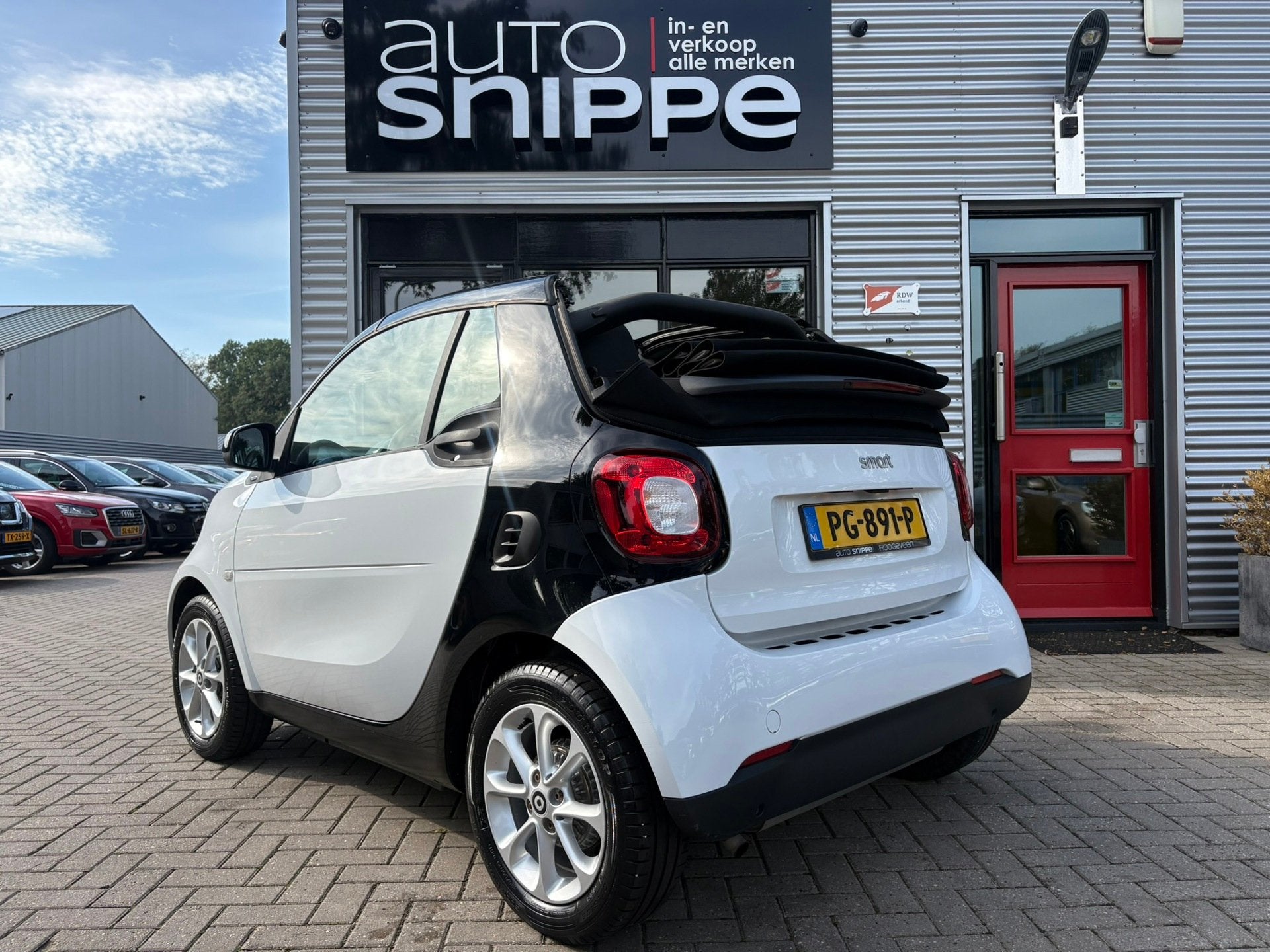 Smart Fortwo cabrio 1.0 Proxy -CABRIO-AUTOMAAT-ORIGINEEL NED, Auto's, Automaat, Gebruikt, Cabriolet, Origineel Nederlands