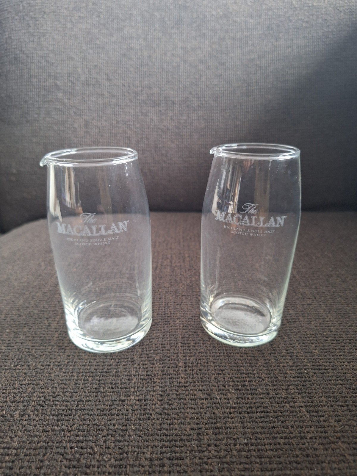 MACALLAN water kannetjes, Ophalen of Verzenden, Zo goed als nieuw, Borrel- of Shotglas