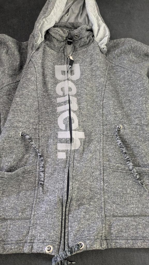 Bench. Hoodie Grijs Maat L, Bench., Maat 42/44 (L), Ophalen of Verzenden, Grijs