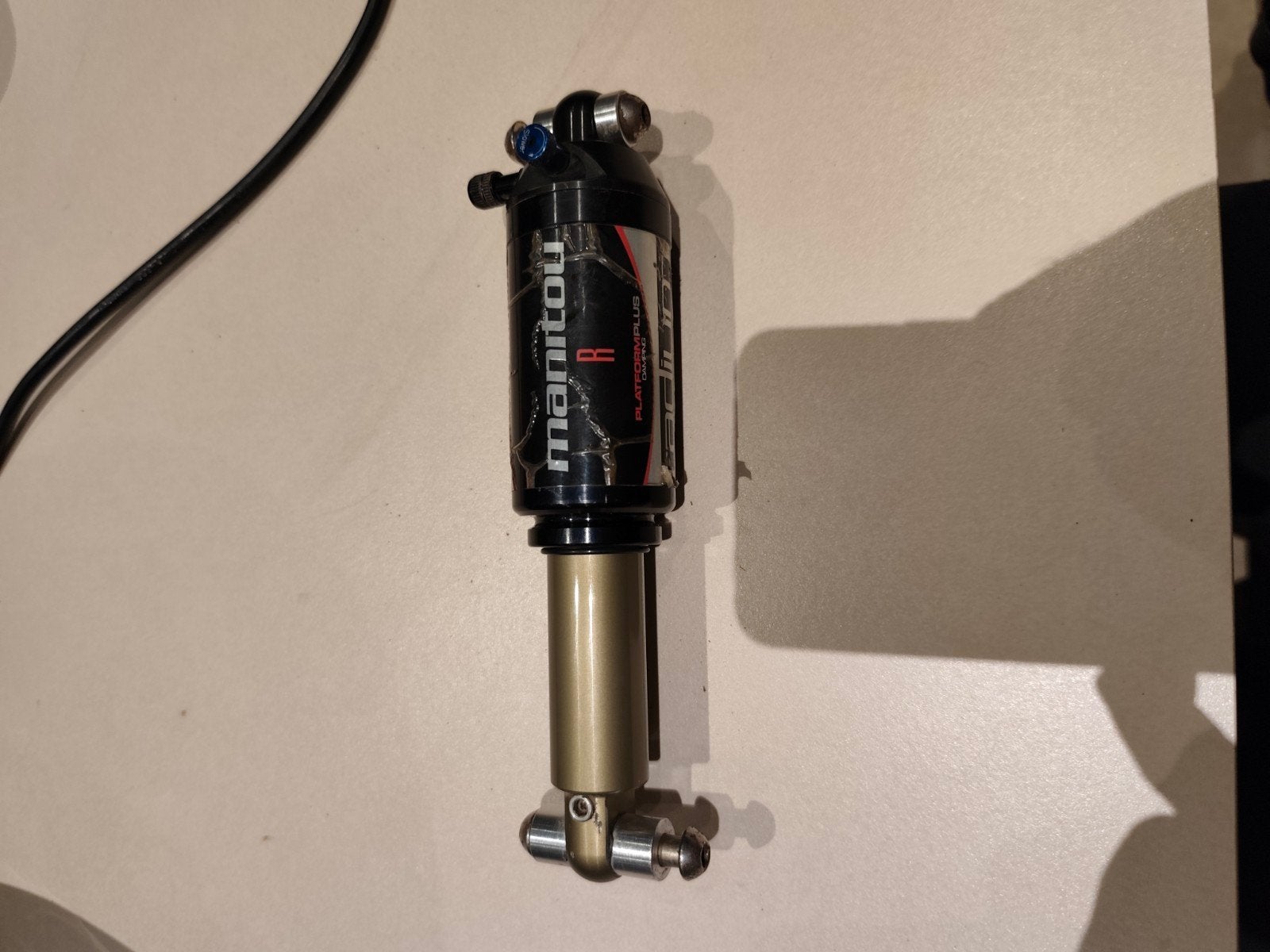 manitou radium R platformplus  damping achterveer mtb, Fietsen en Brommers, Ophalen of Verzenden