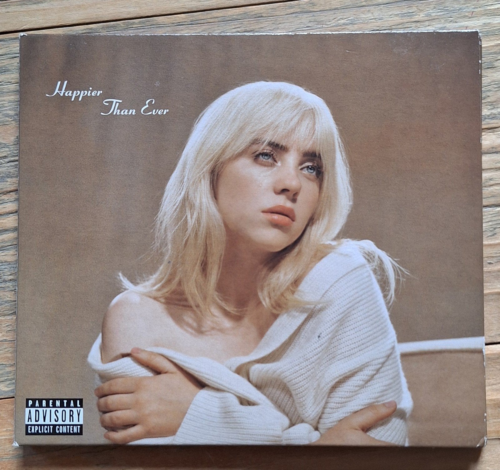 CD Billie Eilish Happier than ever, Ophalen of Verzenden