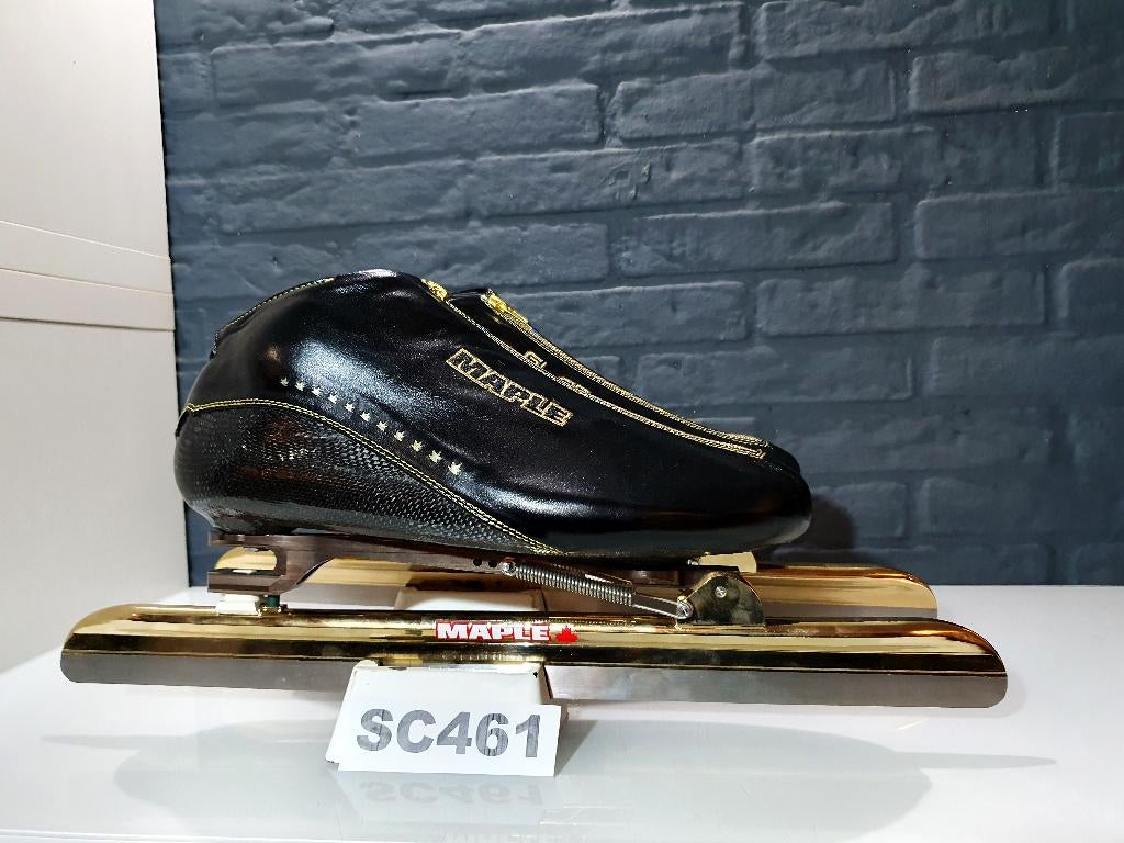 Maple GL90 Twin Laser Klap Schaats Klapschaatsen Maat 47, Klapschaats, Verzenden, Nieuw, Maple
