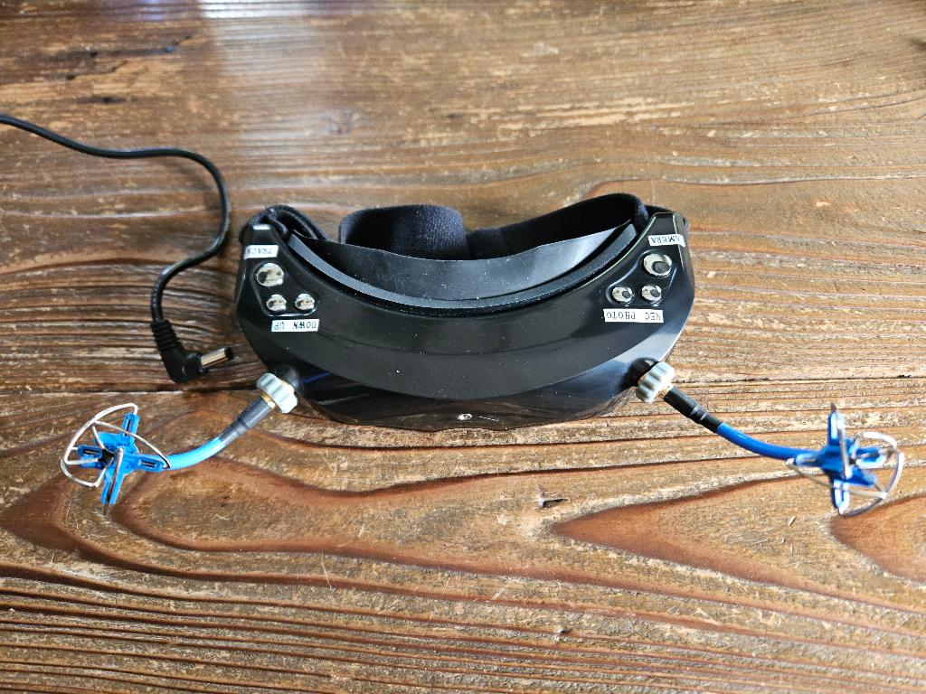 Fpv goggles bril met 3d beeld, Audio, Tv en Foto, Drones, Ophalen