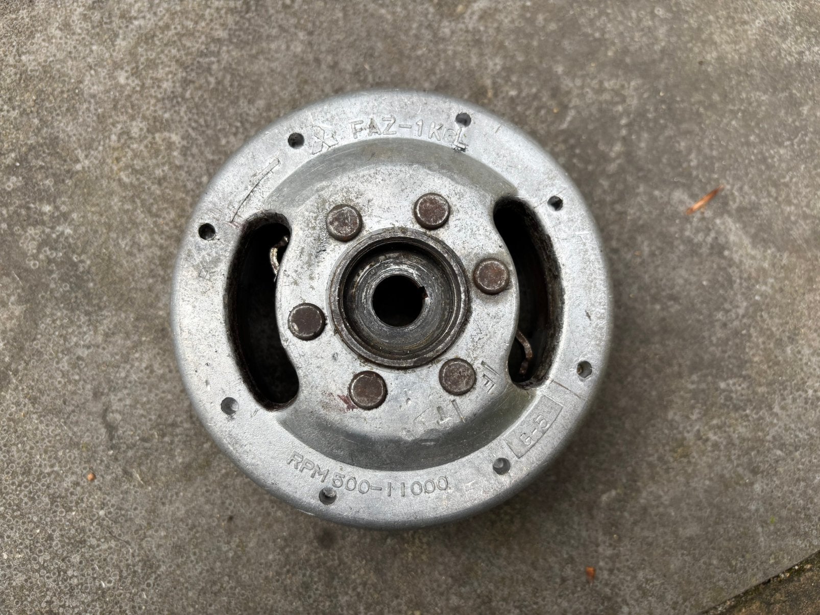 Vliegwiel mitsubishi 6v honda, Ophalen of Verzenden, Gebruikt, Blok