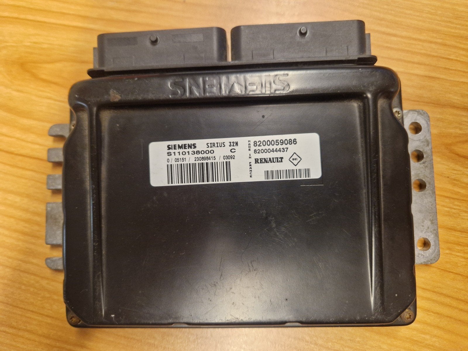 Siemens Sirius 32N ECU voor Renault, Auto-onderdelen, Motor en Toebehoren, Renault, Gebruikt, Ophalen of Verzenden