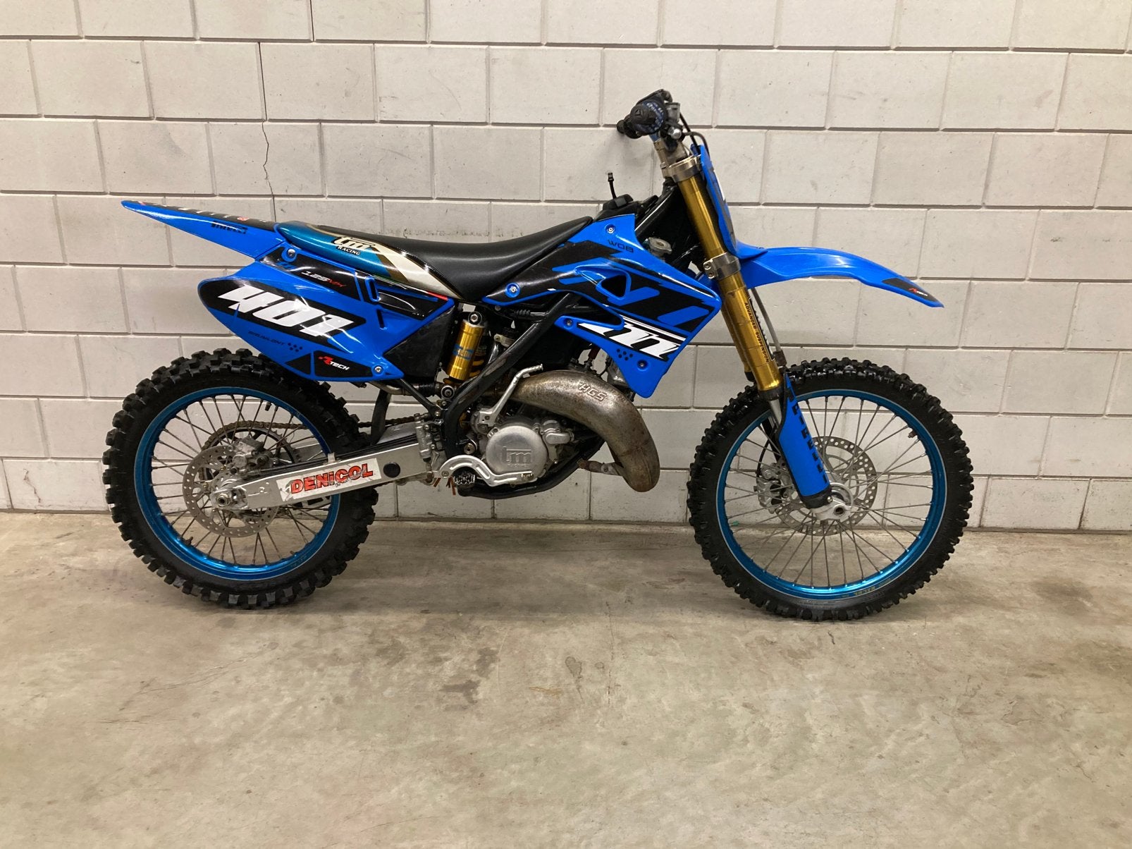 Tm125 crosser bouwjaar 2008 Ohlins Hgs Excel, Fietsen en Brommers, Brommers | Crossbrommers, 6 versnellingen, Gebruikt, 124 cc