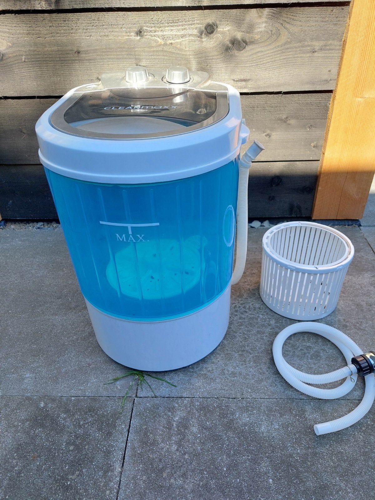 CLEANmaxx mini wasmachine tot ca 3kg timer en centrifuge, Ophalen
