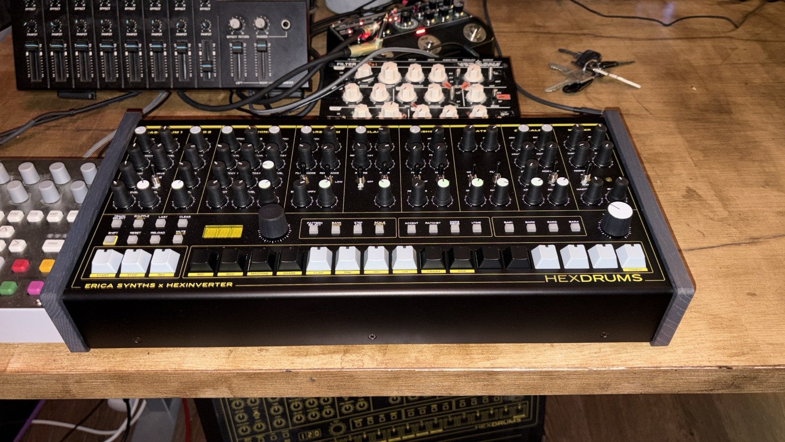 Erica Synths x Hexinverter Hexdrums Drummachine, Ophalen, Zo goed als nieuw, Overige aantallen, Overige merken