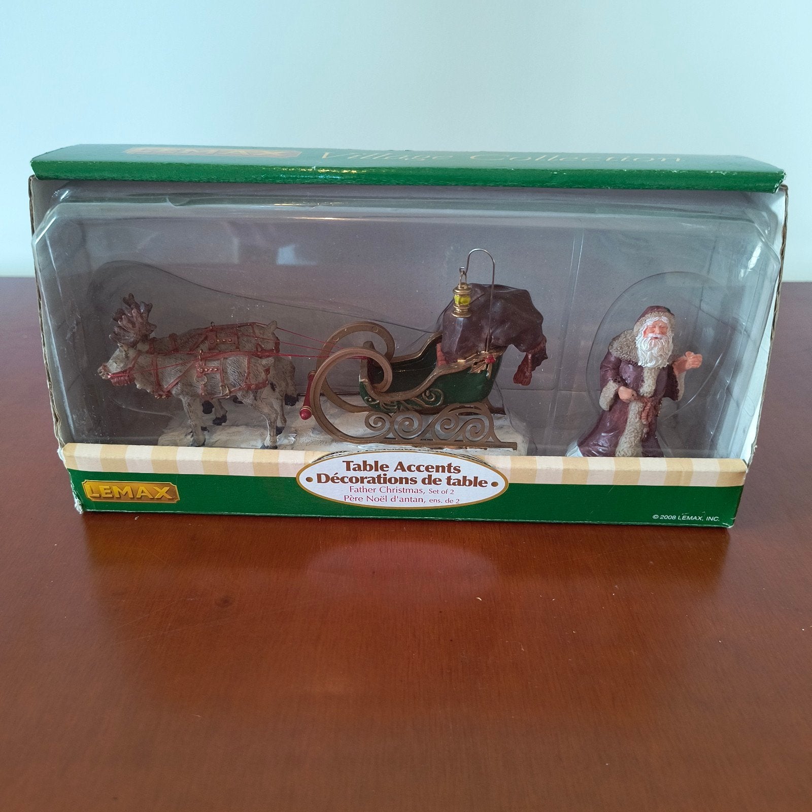 Kerstman met arrenslee en rendieren, Diversen, Ophalen of Verzenden