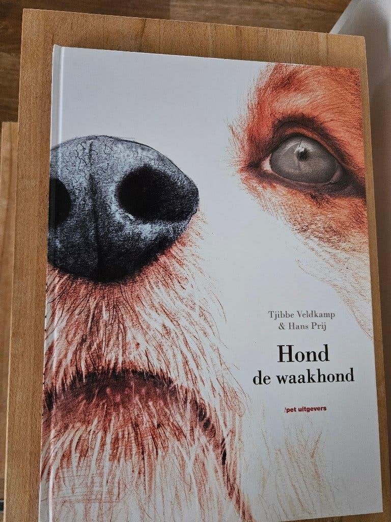 Kinderboek - Hond de waakhond, Fictie algemeen, Tjibbe Veldkamp, Ophalen of Verzenden, Zo goed als nieuw