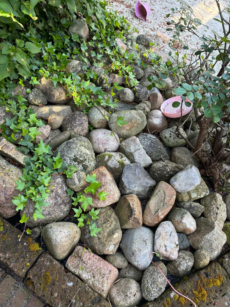Vijver keien en sierbestrating voor tuin, Ophalen, Gebruikt, Kei