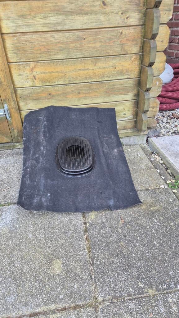 Flexibele Rioolontluchtingspan 110mm, Steen of Klei, Zwart, Overige typen, Nieuw