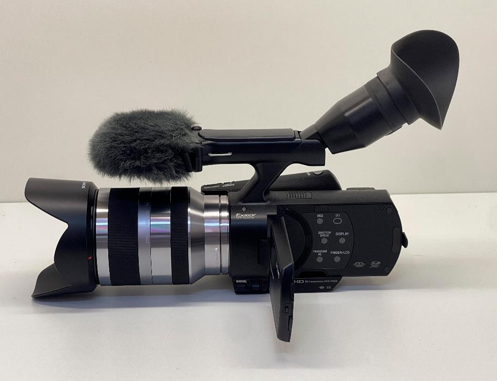 SONY NEX-VG20E (Semi-)pro veelzijdige Full HD+18-200mm lens, Full HD, N, N, 20x of meer