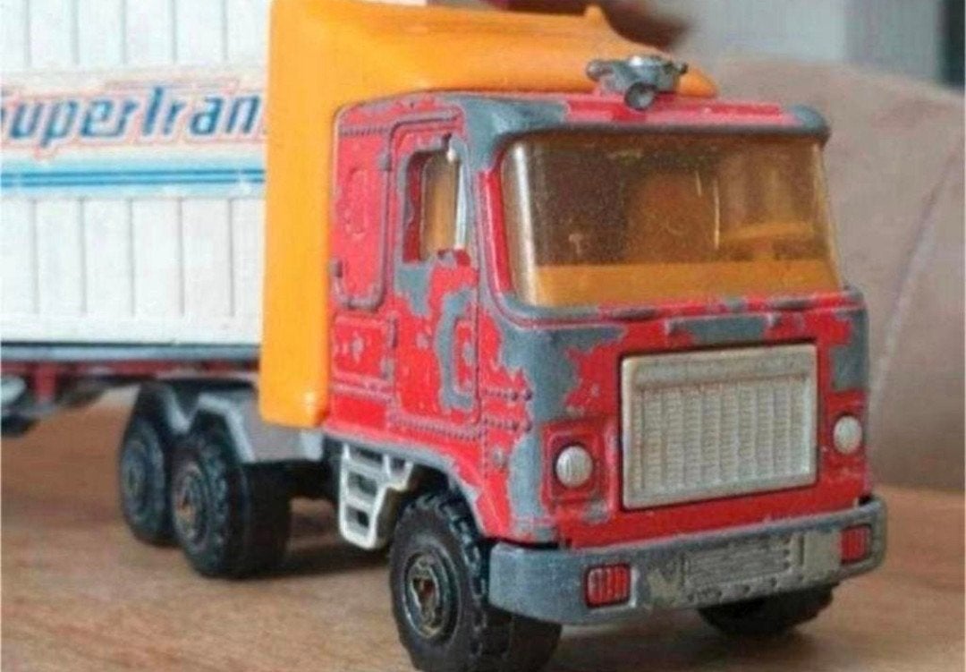 Majorette Super Trans Artic Truck – Serie 3000-3062, Ophalen of Verzenden, Gebruikt, Bus of Vrachtwagen, Majorette