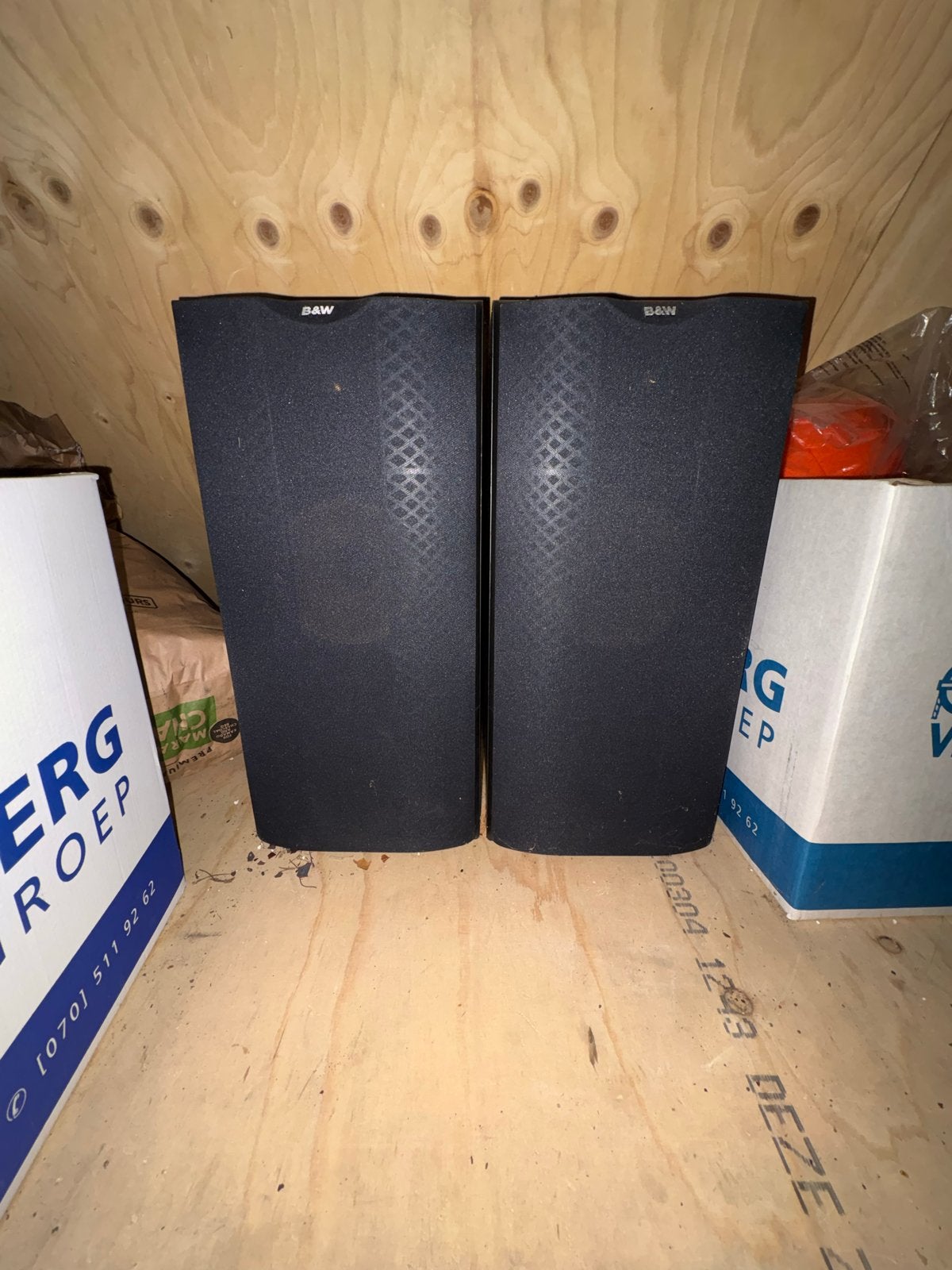 B&W DM602 Luidsprekers - Krachtig Geluid, Audio, Tv en Foto, Luidsprekers, Gebruikt, Ophalen of Verzenden, 60 tot 120 watt, Bowers & Wilkins (B&W)