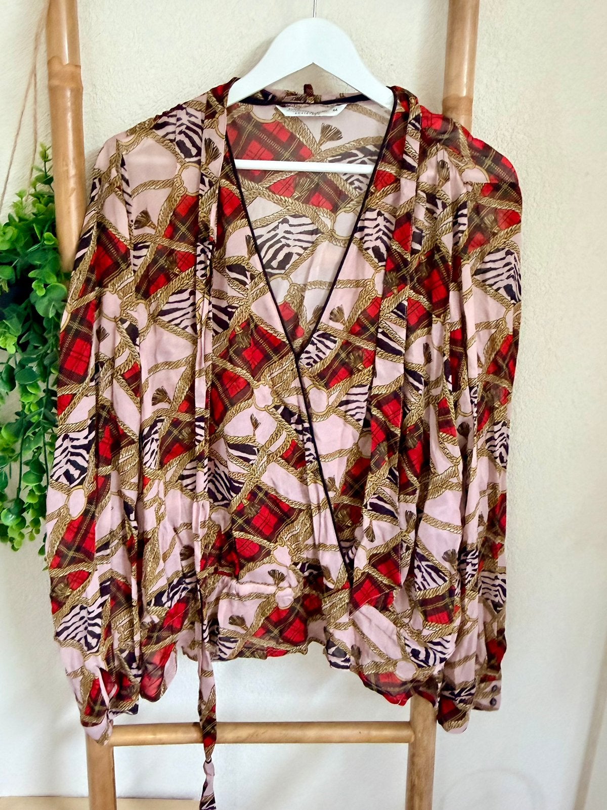 Summum blouse maat 44, Kleding | Dames, Ophalen of Verzenden, Zo goed als nieuw, Maat 42/44 (L), Rood
