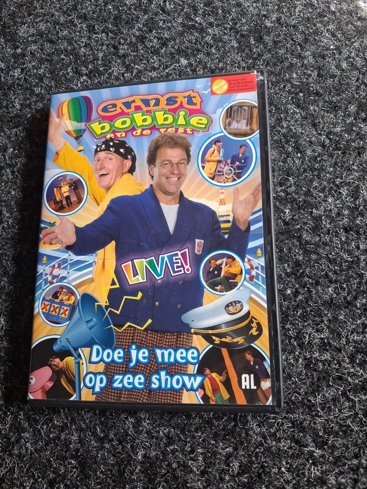 DVD ERNST EN BOBBIE DOE JE MEE OP ZEE SHOW (NIEUW!!), Alle leeftijden, Ophalen, Avontuur, Film