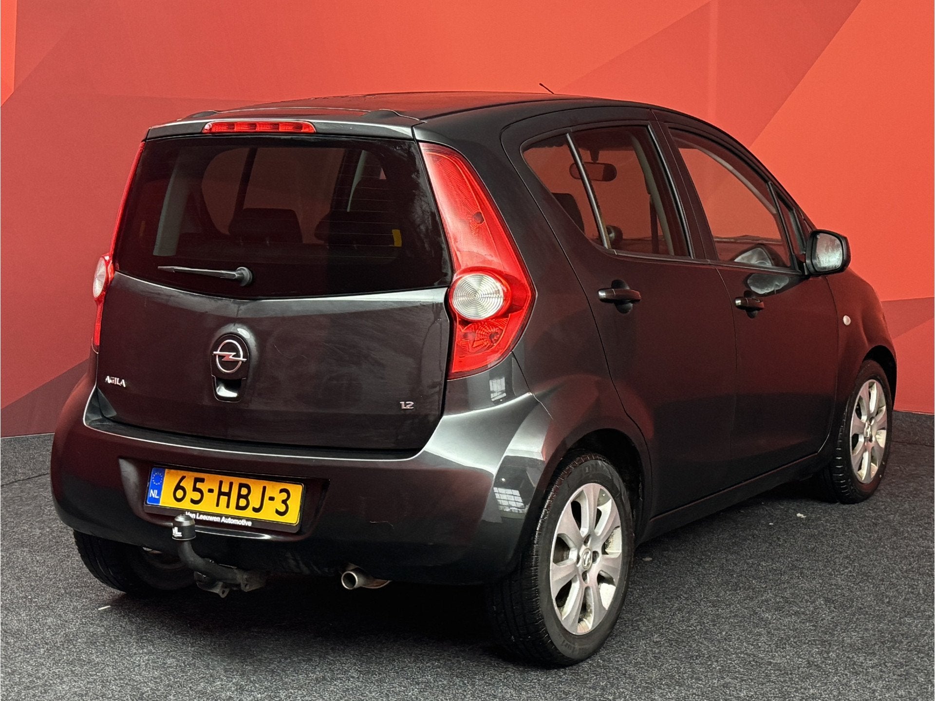 Opel Agila 1.2 Enjoy, Auto's, Opel, Voorwielaandrijving, 965 kg, Zwart, Origineel Nederlands