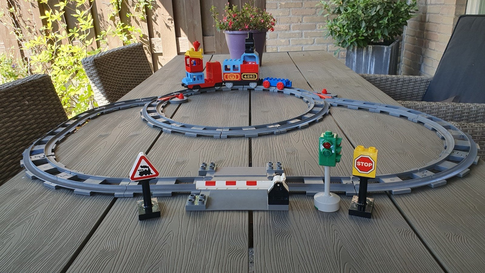 duplo trein, Ophalen, Zo goed als nieuw