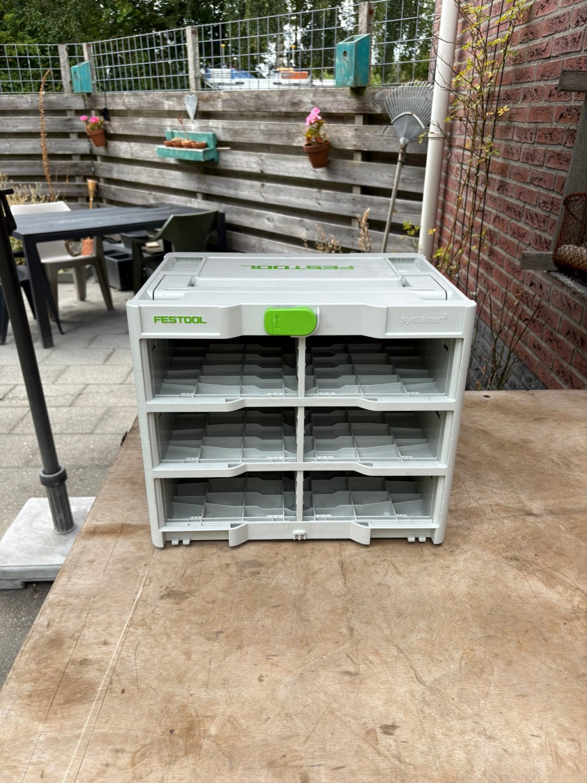 Festool sys 3 rack 337, Doe-het-zelf en Verbouw, Gereedschapskisten, Ophalen of Verzenden, Zo goed als nieuw