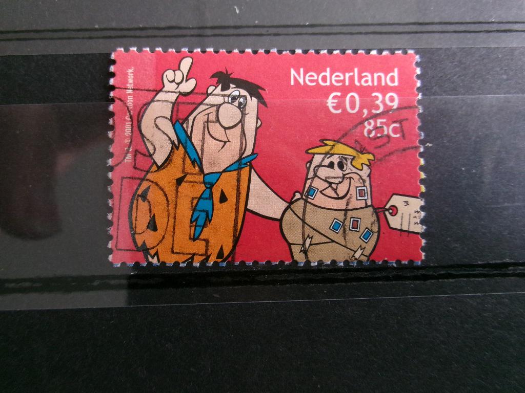 2001 - the flinstones (614c), Verzenden, Gestempeld