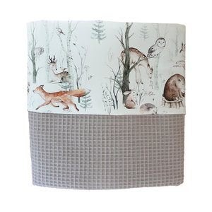 Ledikantdeken Deken Forest Friends Little Dreamzzz, Bi & Li Creaties, Nieuw, Ophalen of Verzenden, Bilicreaties@gmail.com