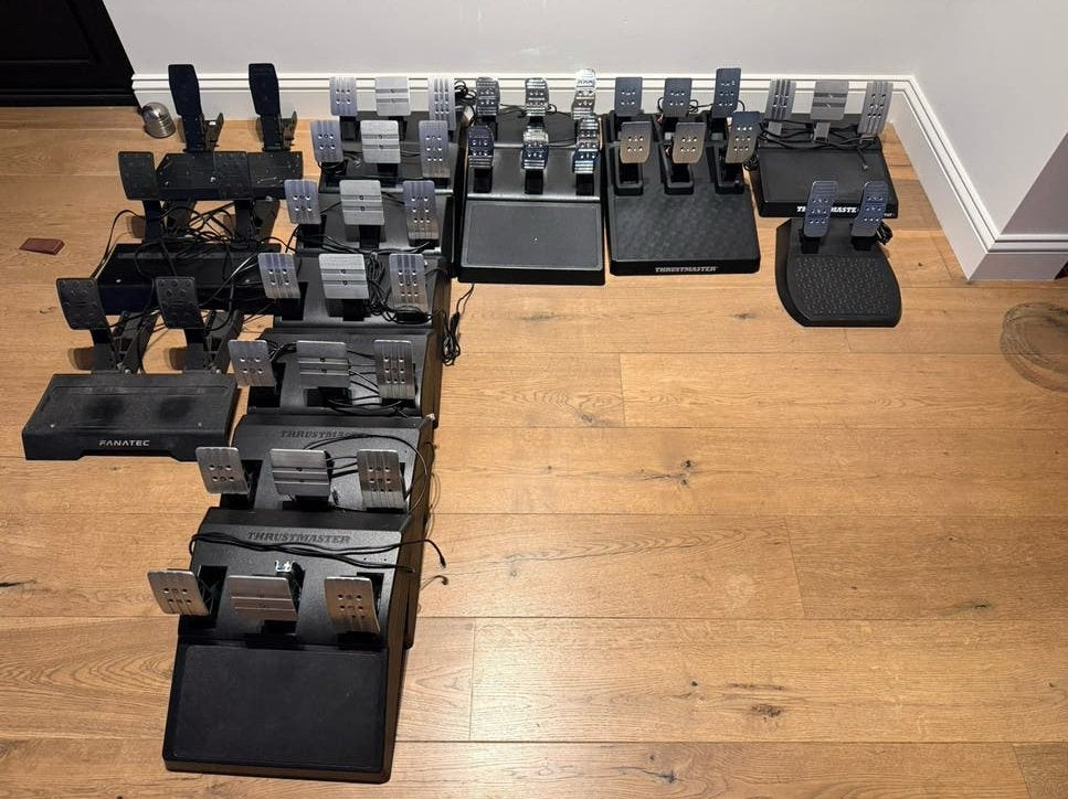 Partij Simracing pedals, Ophalen of Verzenden, Zo goed als nieuw