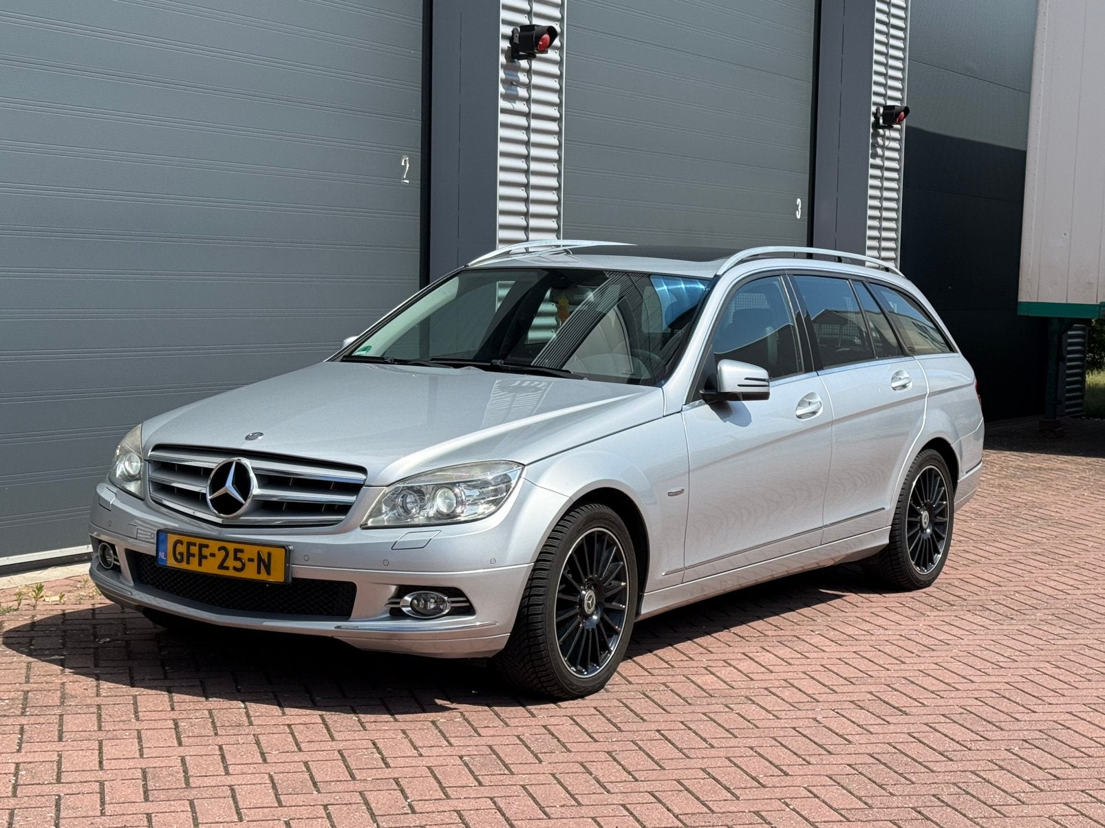Mercedes-Benz C-Klasse 3.0 C300 Estate AUT 2009 Grijs, Auto's, Automaat, Achterwielaandrijving, 1800 kg, 2996 cc