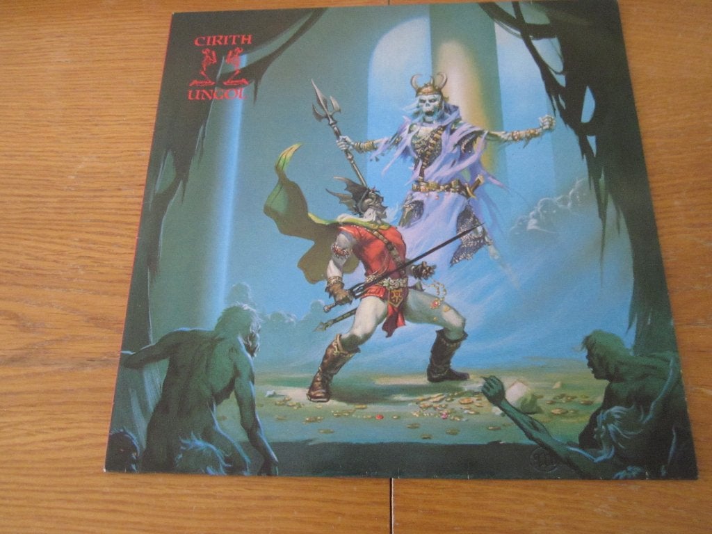 Cirith Ungol - King Of The Dead 1984 Roadrunner RR 9832 LP, LP, Gebruikt, Ophalen of Verzenden, Inclusief binnenhoes