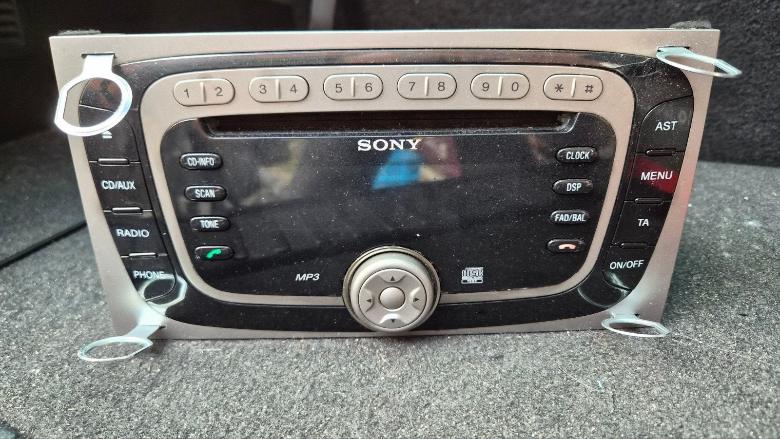 Ford S-Max 2007 Originele Sony Autoradio, Auto diversen, Ophalen, Gebruikt