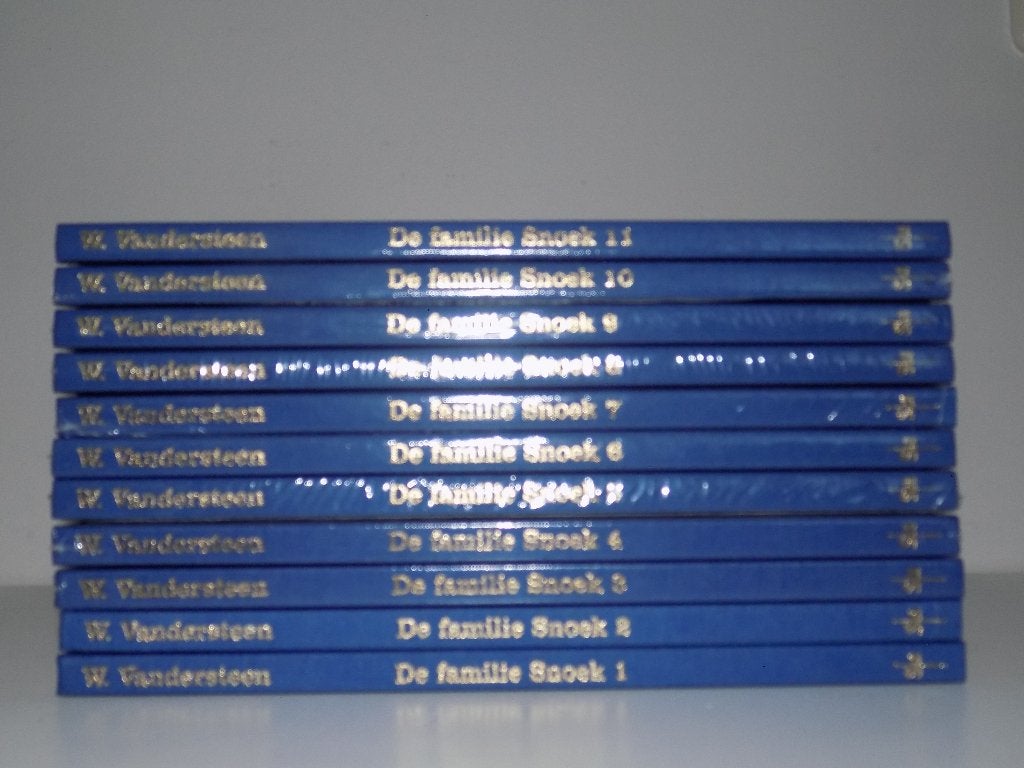 Fam Snoek ~ Complete serie Integrale HCs 1 t/m 11 + Beeldje, Complete serie of reeks, Ophalen of Verzenden, Nieuw, Willy Vandersteen