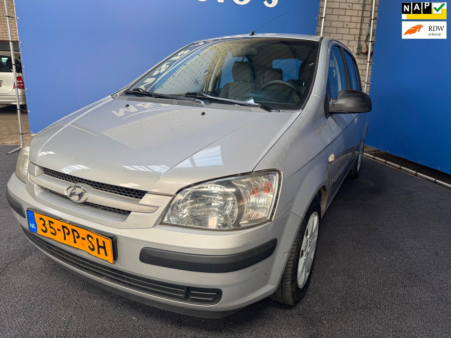 Hyundai Getz 1.3i Active Cool Nieuwe APK, Auto's, Voorwielaandrijving, 4 cilinders, Origineel Nederlands, Bedrijf