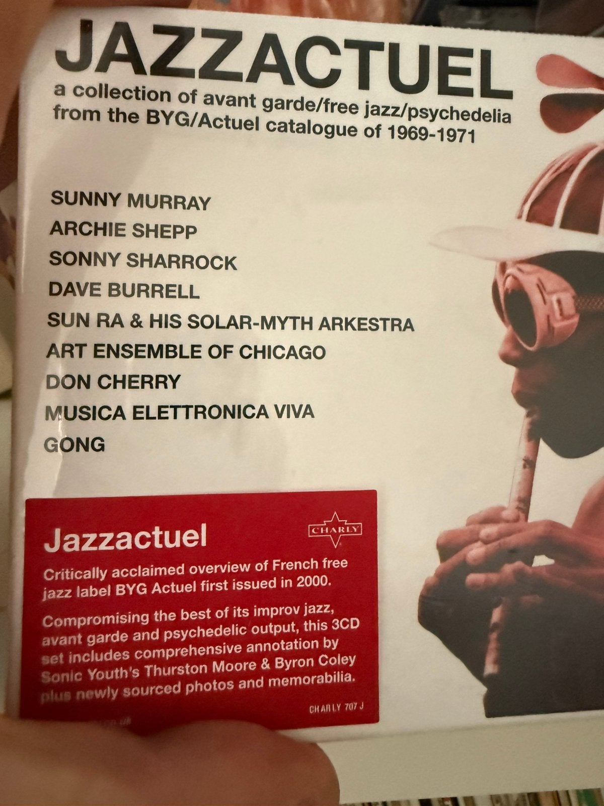3 cd box jazz acutel gong dave burrel etc geseald, Ophalen of Verzenden, Zo goed als nieuw, Jazz
