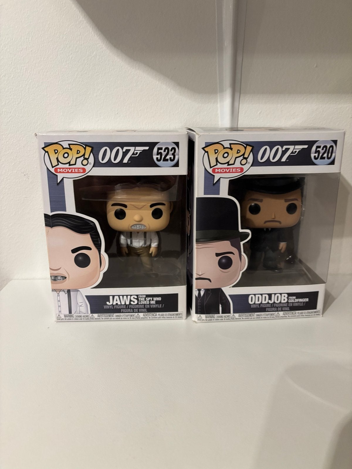 Funko Pop! James Bond: Jaws & Oddjob (set van 2), Ophalen of Verzenden, Nieuw