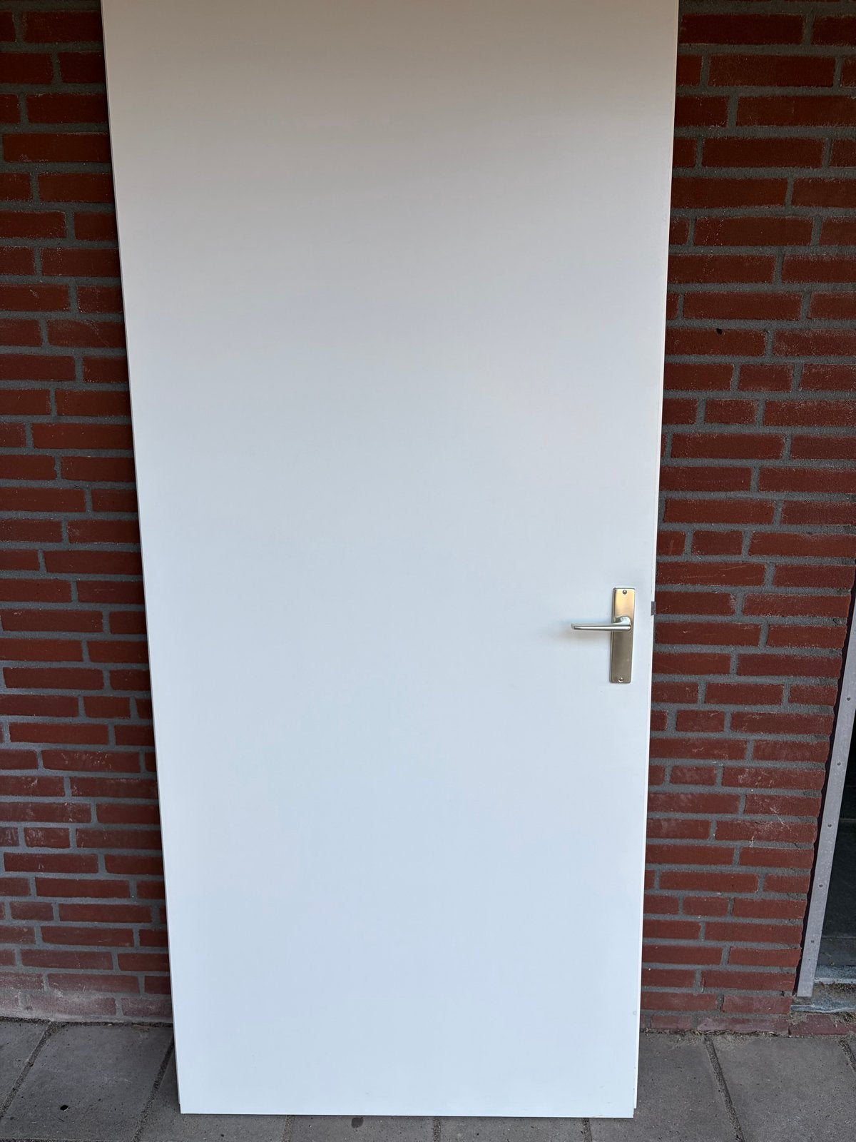 Binnendeur opdek 211x93cm - Exclusief paumelles, Ophalen, Gebruikt, 80 tot 100 cm, Binnendeur
