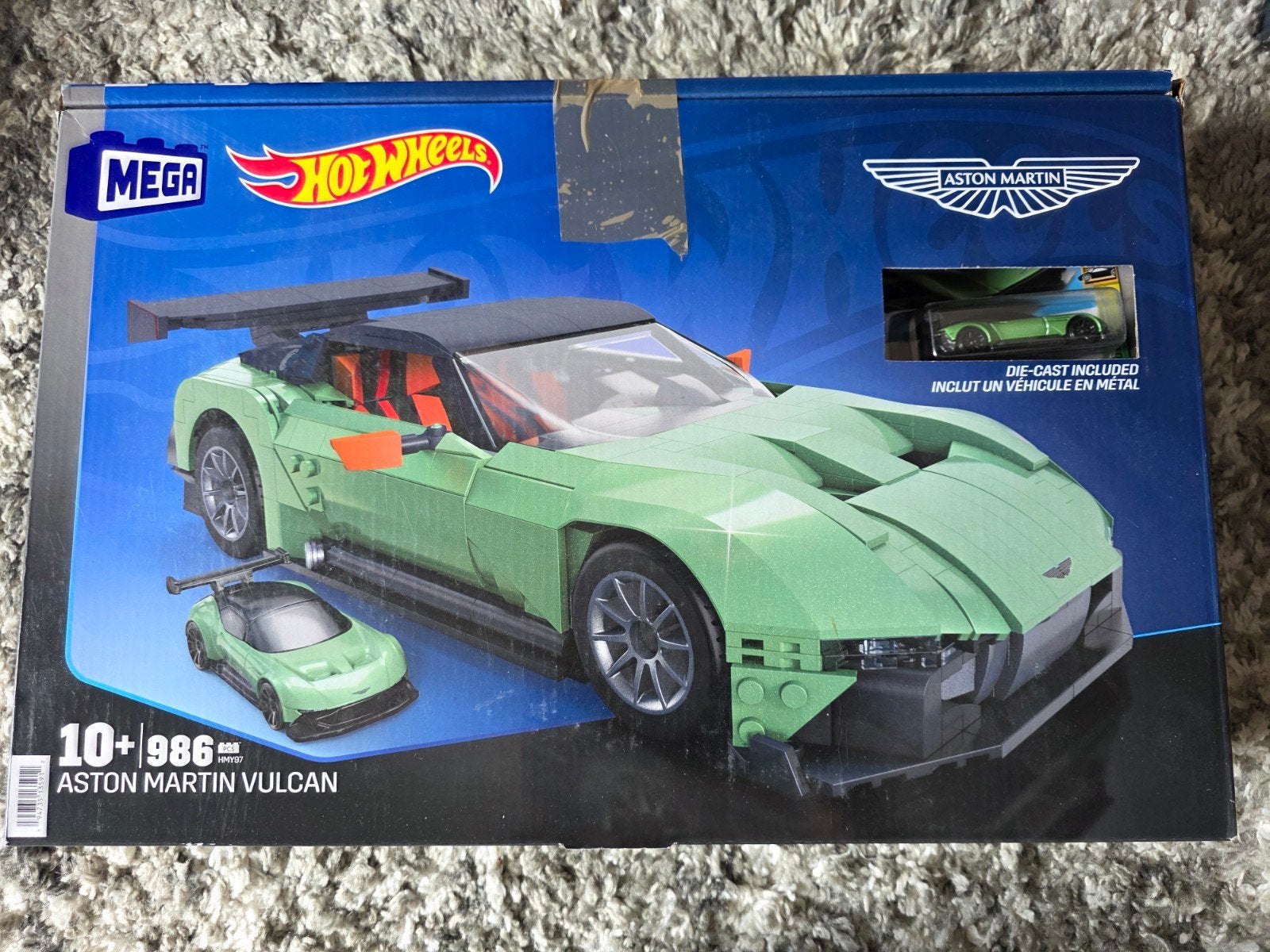 Hot Wheels Aston Martin Vulcan, Ophalen of Verzenden, Zo goed als nieuw