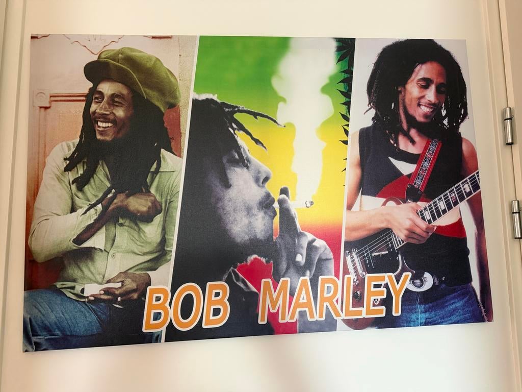 Bob Marley Poster/Wanddecoratie, Ophalen, Gebruikt, Poster, Artwork of Schilderij