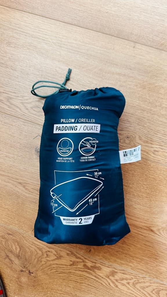 Decathlon camping hoofdkussen, Ophalen of Verzenden, Zo goed als nieuw