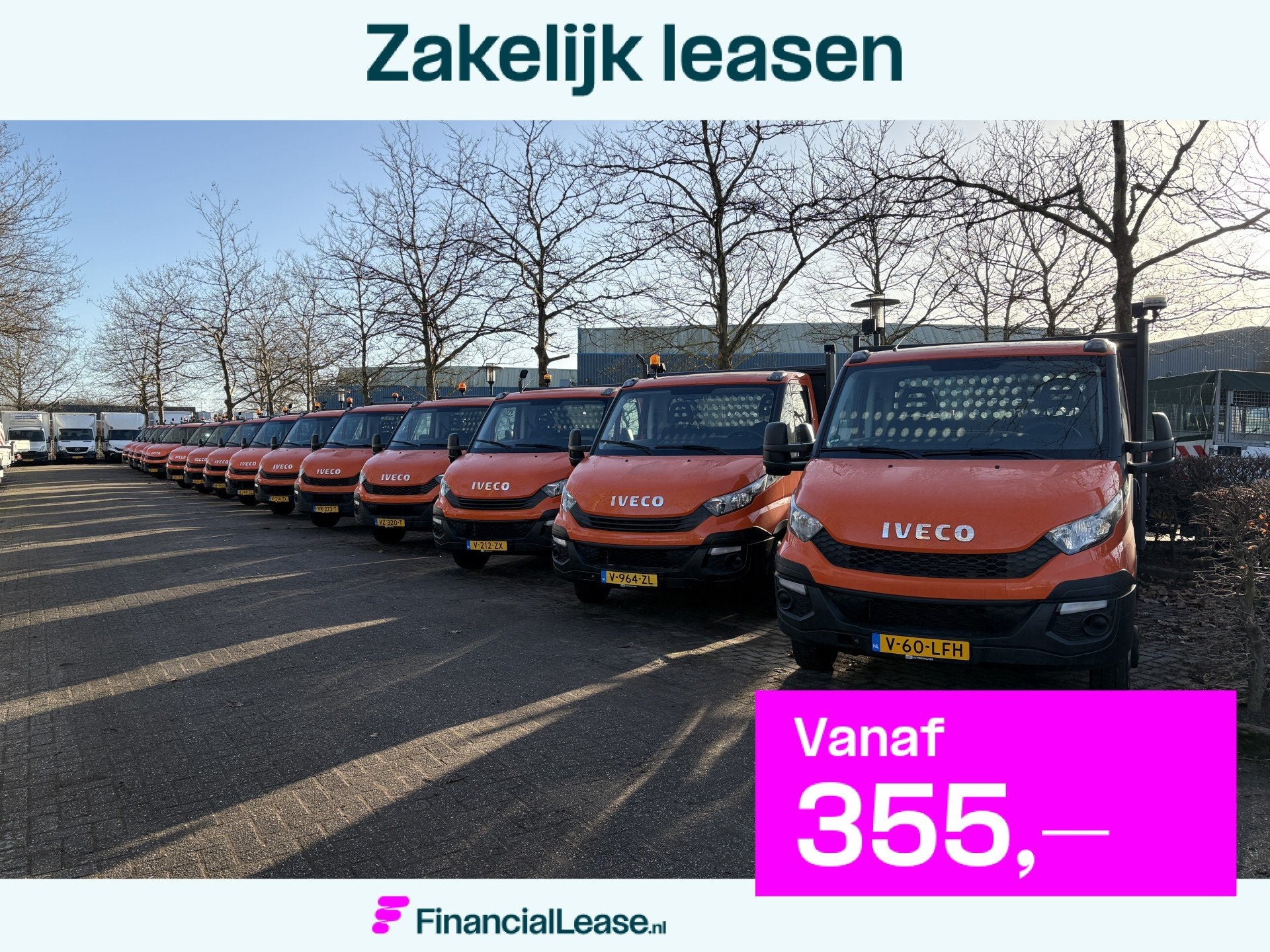 Iveco Daily 35C14 2.3 375 Laadklep 500kg Trekhaak 3500kg tre, Gebruikt, Iveco, Origineel Nederlands, Bedrijf