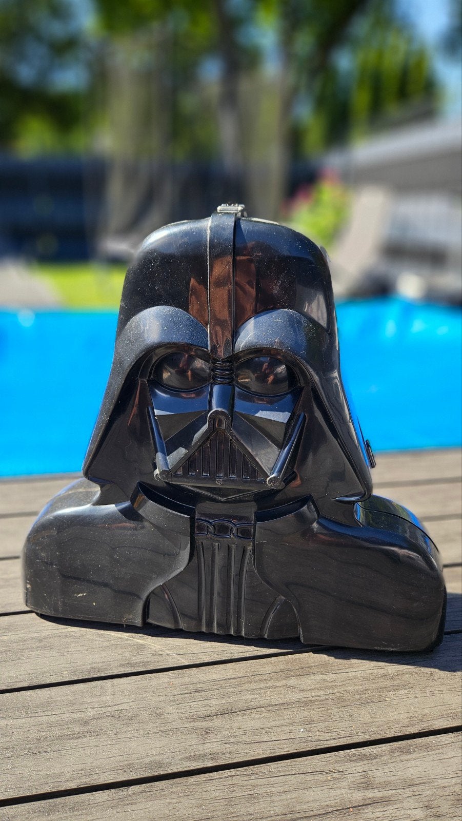 Vintage darth vader verzamelkoffer, Ophalen of Verzenden, Zo goed als nieuw, Actiefiguurtje
