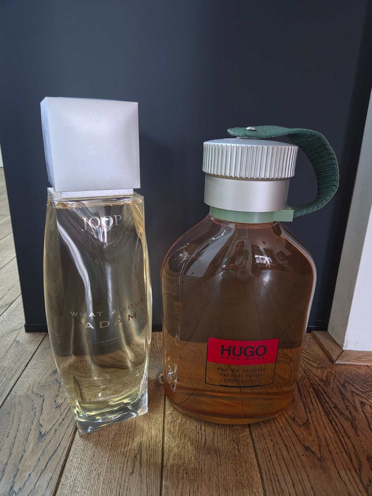 XXL Hugo Boss en Joop! parfumflessen - decoratie, Ophalen of Verzenden, Gebruikt