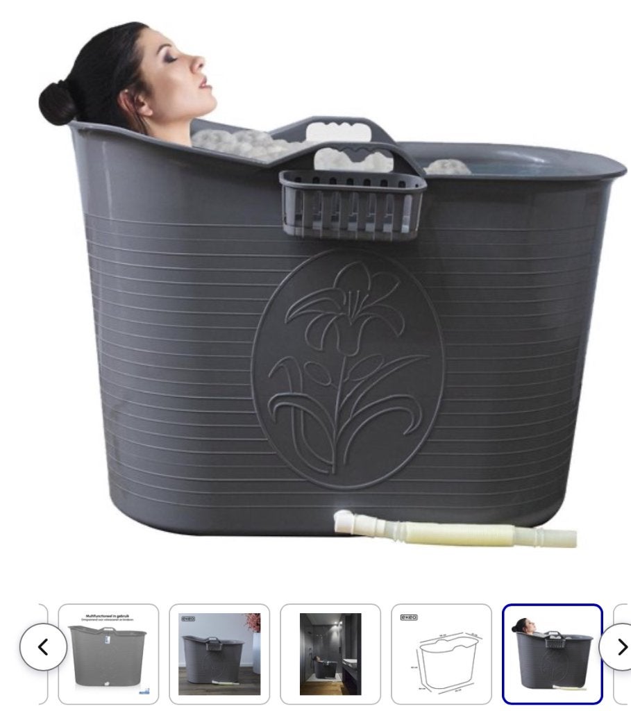XL Bad, Zitbad, Ligbad Ijsbad  , Nieuw! Bath Bucket, Badkuip, Ophalen, Nieuw, Met bad