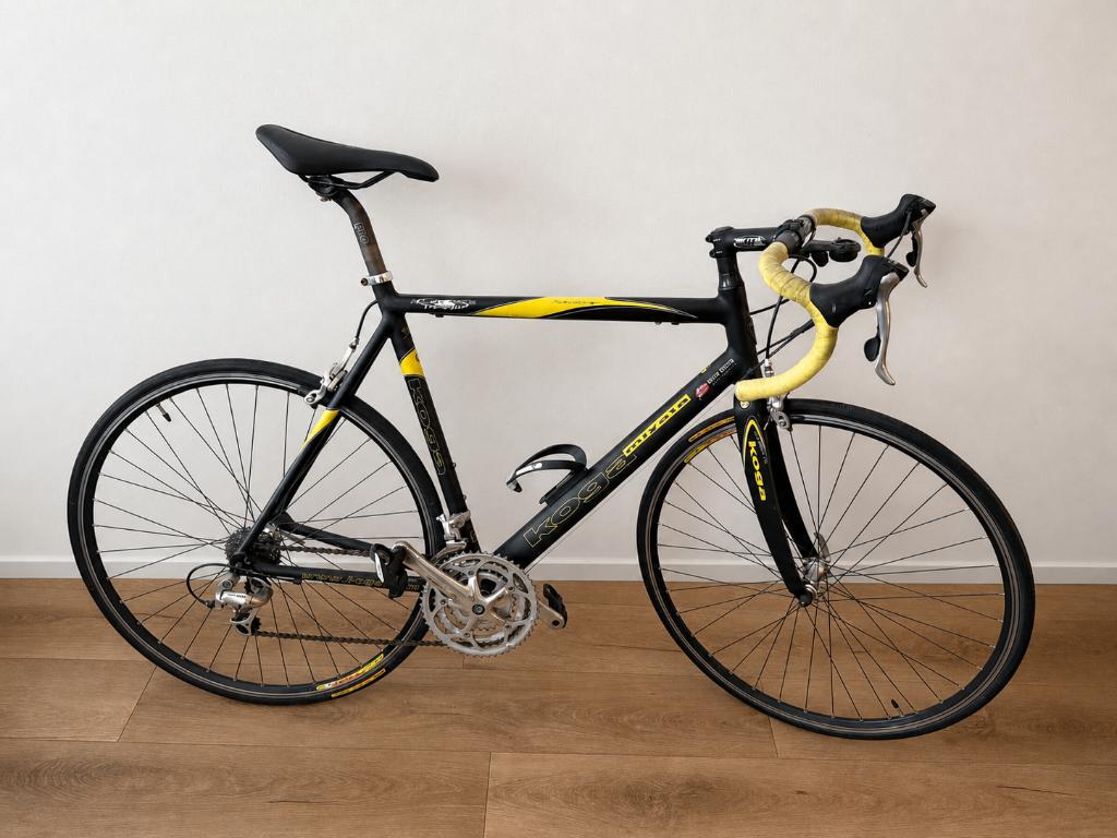 Koga RoadWinner racefiets 58cm - Carbon voorvork, Shimano105, Ophalen, Gebruikt, Velgrem, 57 tot 61 cm