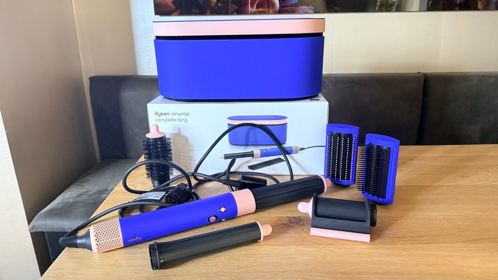 Dyson Airwrap Complete Long (met bon en originele verpakking, Ophalen, Zo goed als nieuw, Haarverzorging