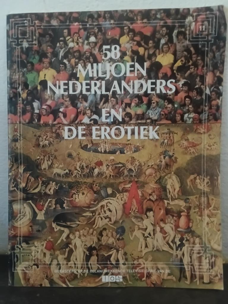 58 miljoen Nederlanders en de Erotiek 32 pag tijdschrift, Boeken, Ophalen of Verzenden, Gelezen