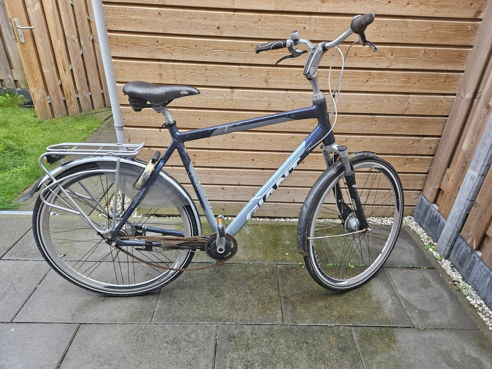 Giant heren fiets ultimo, Ophalen, Gebruikt, Versnellingen, Giant