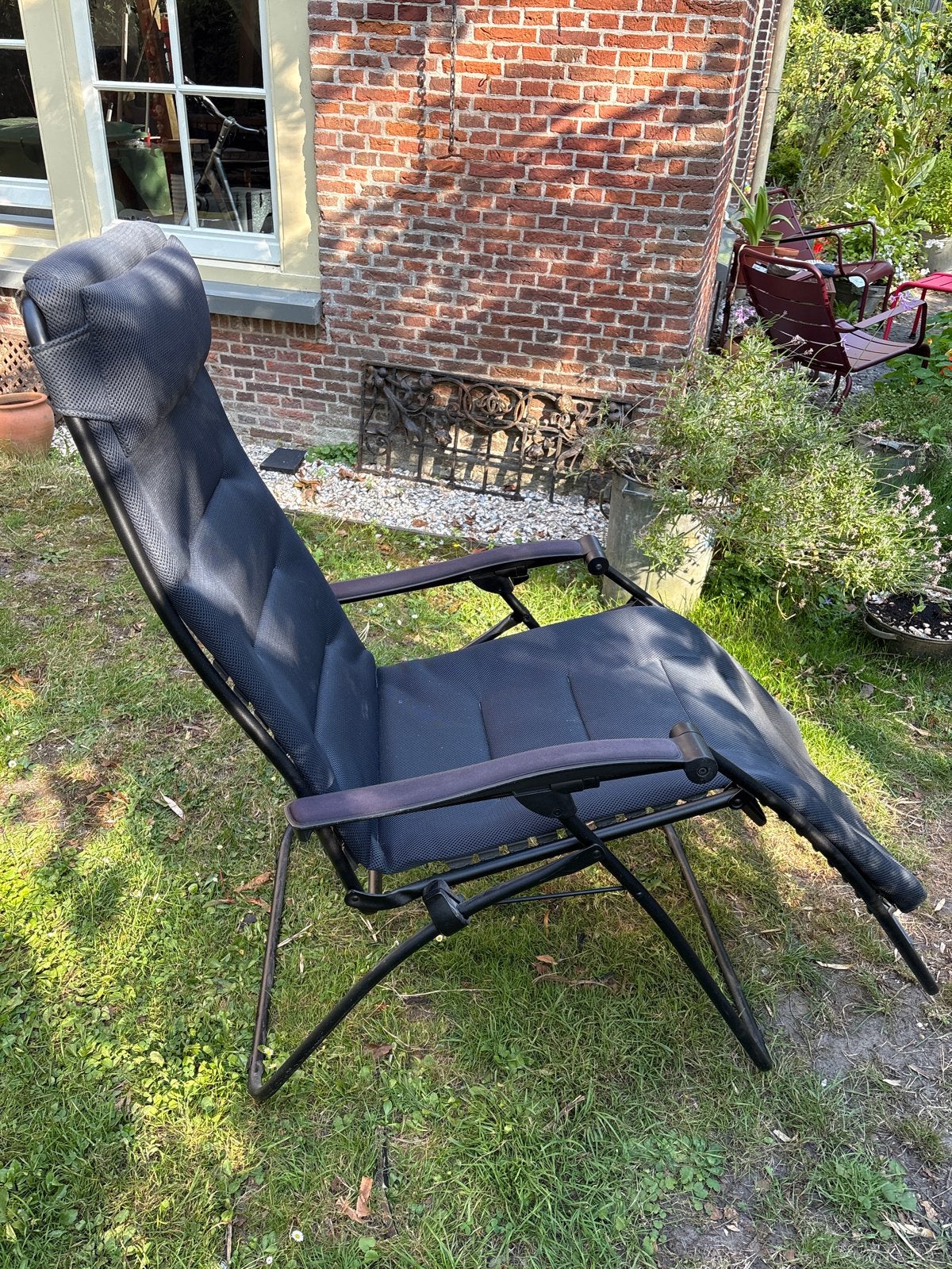 Lafuma Futura Airco XL Relaxstoel - Comfortabel & Verstelbaa, Ophalen, Zo goed als nieuw, Textileen, Inklapbaar