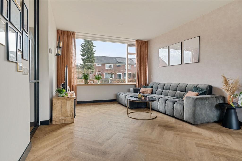 Hoekbank Veronique Sevn - Donkergroen Velours - ZGAN, Huis en Inrichting, Ophalen, Hoekbank, 300 cm of meer, 75 tot 100 cm